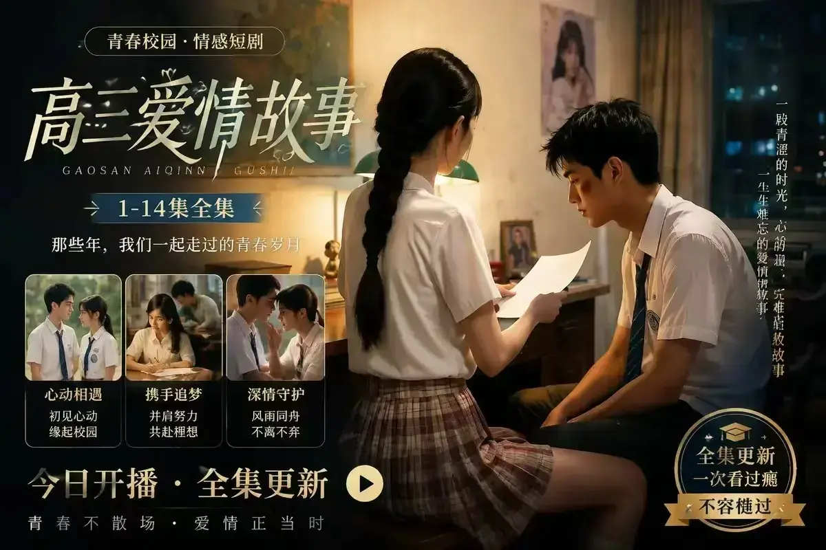 《B中爱情故事》AI短剧完整版-未删减4KHDR画质-百度网盘在线观看-高清全集资源下载